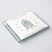 CD case titled 'Marian Hymns' with star designs on a light gray background